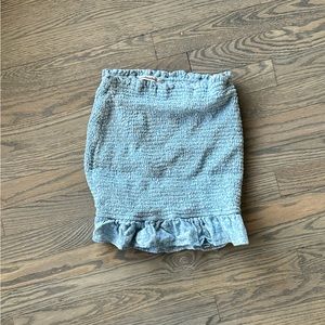Abercrombie Ruffle Stretchy Skirt